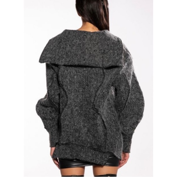 Nia Half Zip Wool-Blend Pullover - Picture 7 of 15